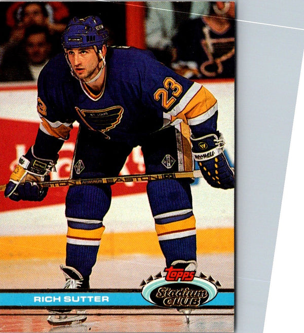 1991 Stadium Club Rich Sutter #192
