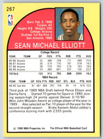 1990 Hoops Sean Elliott #267 Rookie