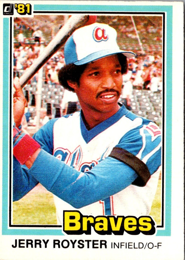 1981 Donruss Jerry Royster #339