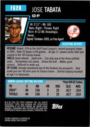 2006 Bowman Chrome Draft Picks & Prospects Futures Game Jose Tabata
