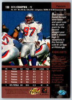 1996 Upper Deck Ben Coates #198