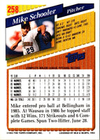 1993 Topps Gold Mike Schooler #258