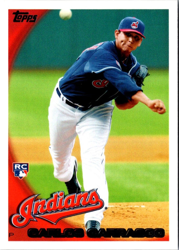 2010 Topps Carlos Carrasco #164 Rookie