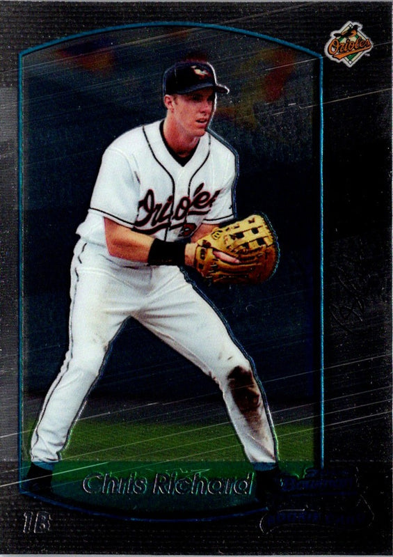 2000 Bowman Draft Picks & Prospects Chrome Chris Richard #73 Rookie
