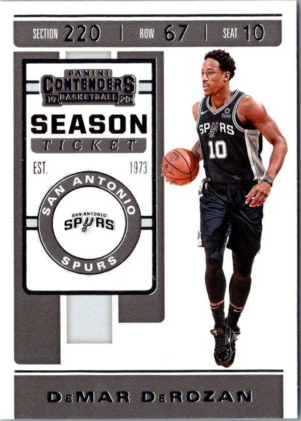 2019 Panini Contenders DeMar DeRozan #25