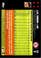 2007 Topps Updates & Highlights J.D. Drew #UH6
