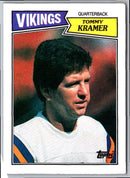 1987 Topps American/UK Tommy Kramer