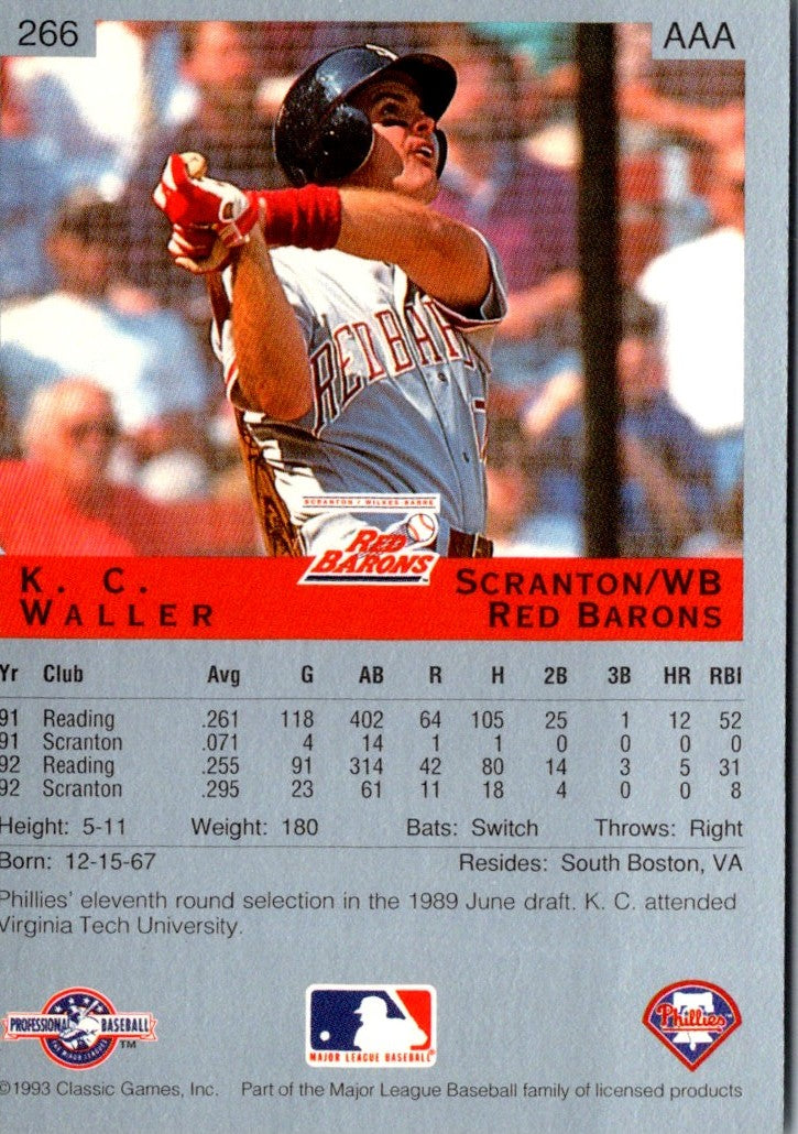 1993 Classic Best Casey Waller