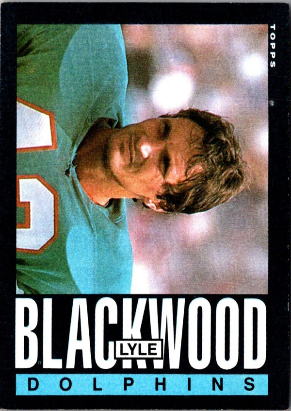 1985 Topps Lyle Blackwood #304