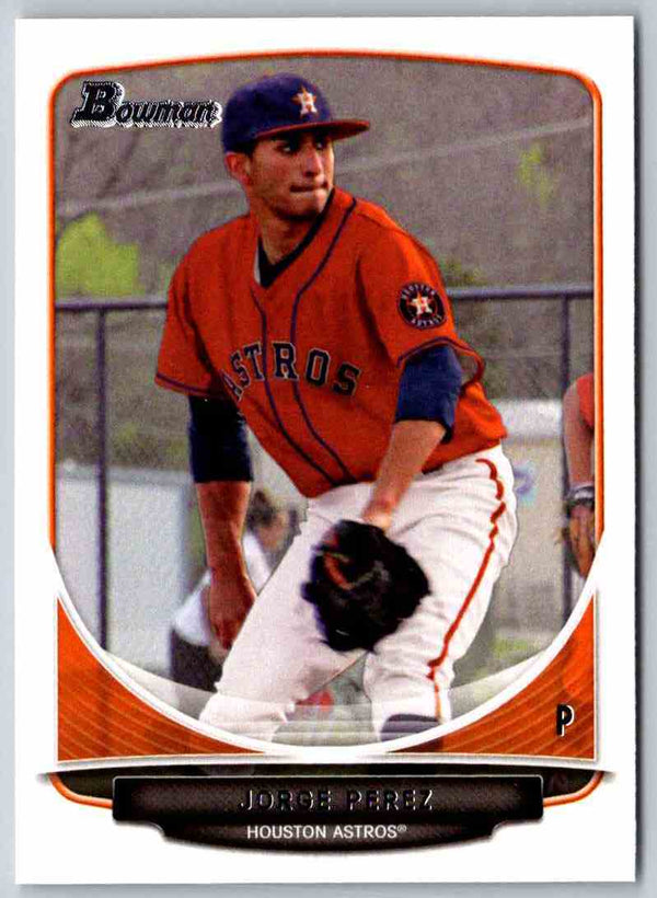 2013 Bowman Jorge Perez #BDPP128