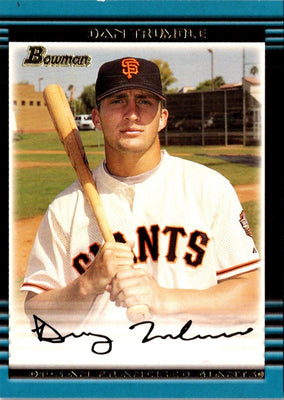 2002 Bowman Dan Trumble #187 Rookie