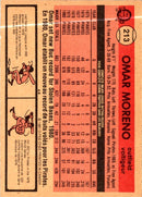 1981 O-Pee-Chee Omar Moreno