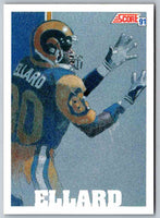 1990 Fleer Henry Ellard #642