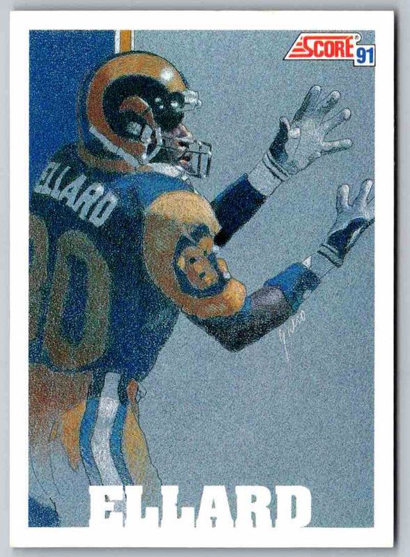 1990 Fleer Henry Ellard #642
