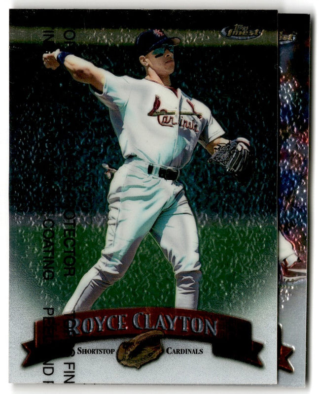 1996 Finest Royce Clayton #306