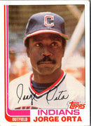 1982 Topps Jorge Orta