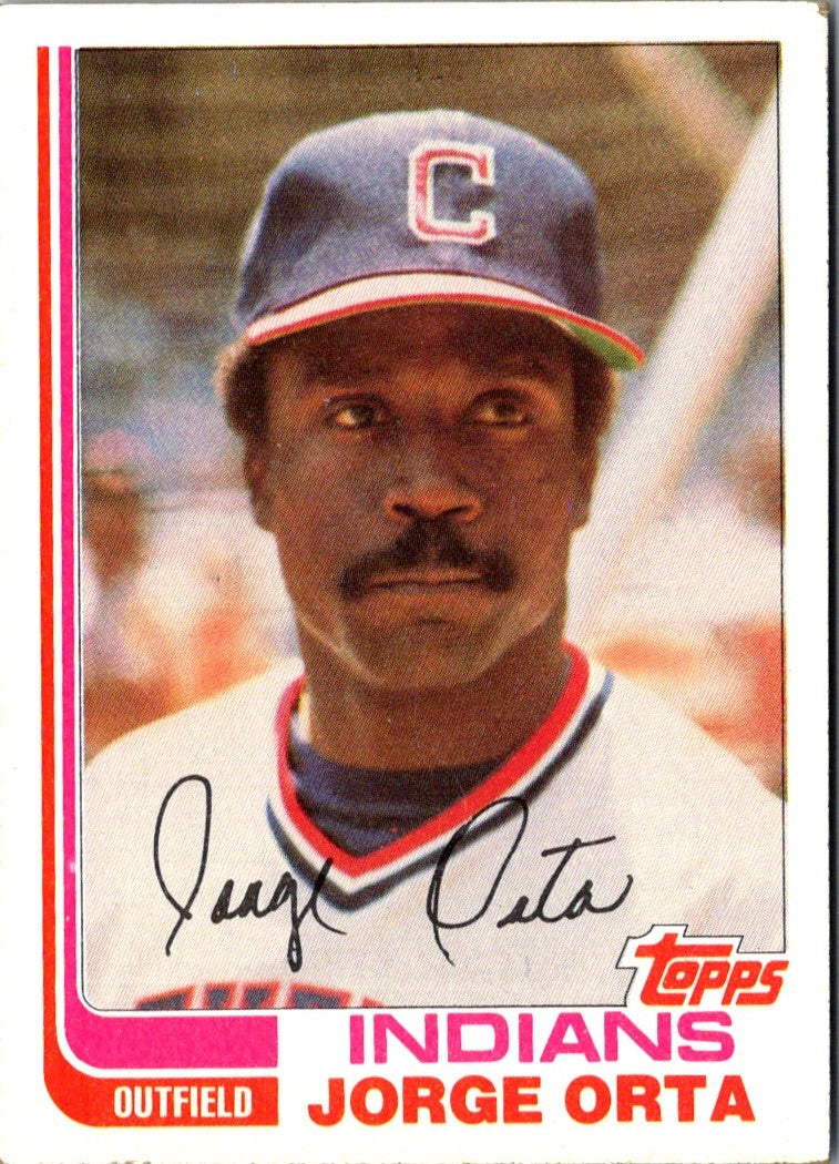 1982 Topps Jorge Orta