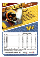 1993 Topps Henry Ellard #557