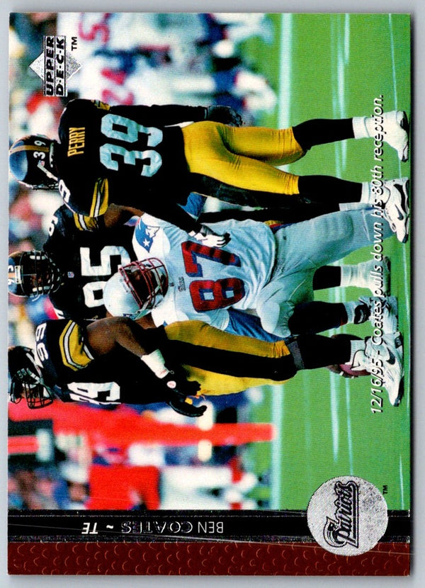 1996 Upper Deck Ben Coates #198