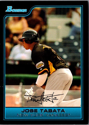 2006 Bowman Chrome Draft Picks & Prospects Futures Game Jose Tabata #FG28