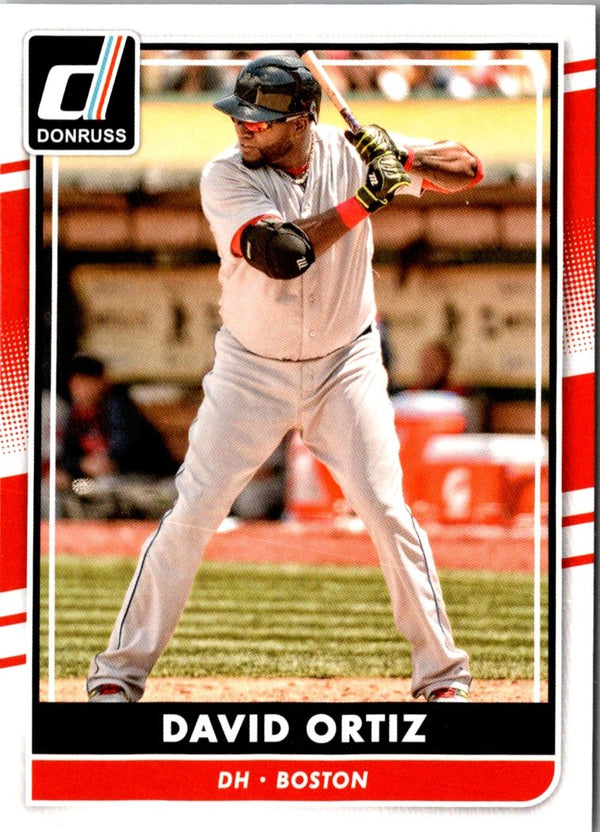 2016 Donruss David Ortiz #84