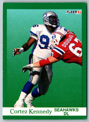 1991 Fleer Cortez Kennedy #190
