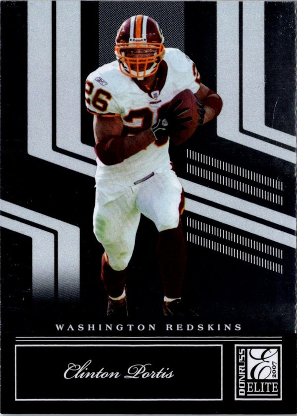 2007 Donruss Elite Clinton Portis #98