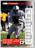 1996 Pro Line II Intense Marshall Faulk #8