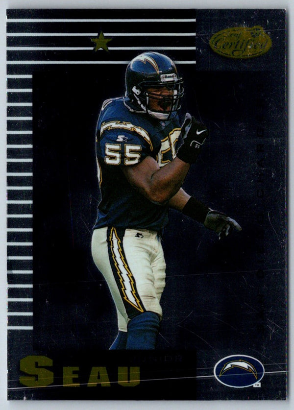 1999 Leaf Certified Junior Seau #82