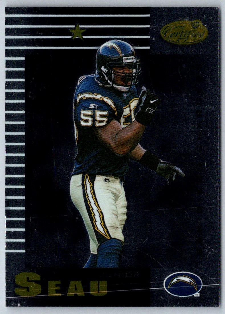 1999 Leaf Certified Junior Seau