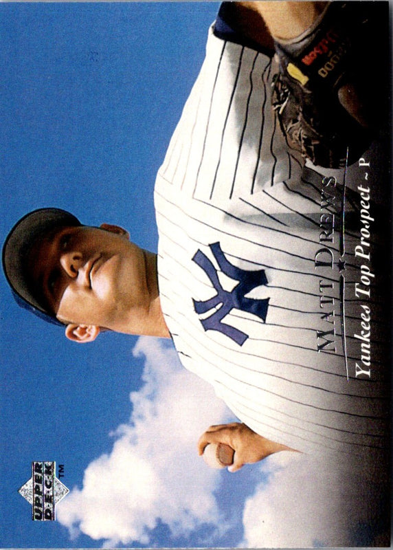 1995 Upper Deck Minors Matt Drews #54
