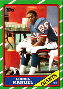 1986 Topps Lionel Manuel