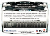 2014 Topps George Atkinson III #405 Rookie