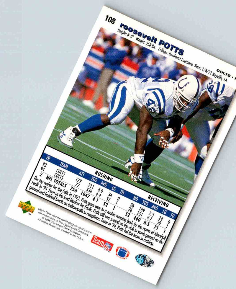 1995 Upper Deck Roosevelt Potts