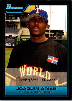 2006 Bowman Chrome Draft Picks & Prospects Futures Game Joaquin Arias #FG40