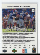 1991 Domino's The Quarterbacks Troy Aikman