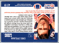 1990 Pro Set Chris Spielman #419