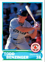 1988 Score Young Superstars I Todd Benzinger #31