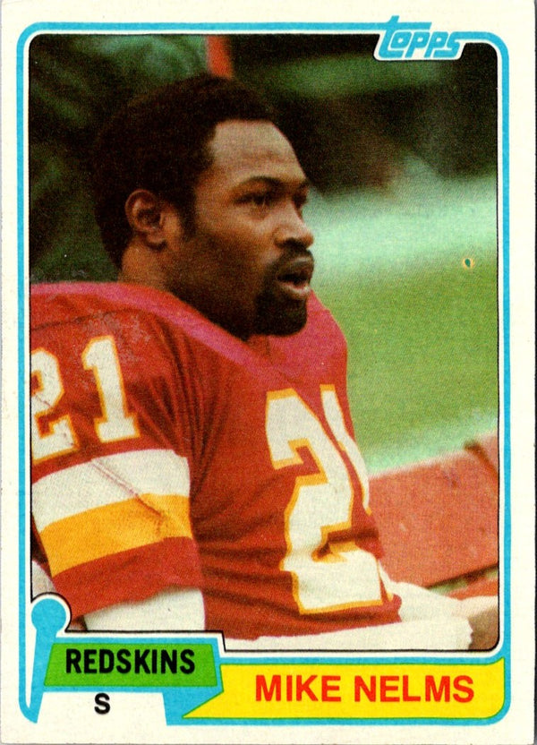 1981 Topps Mike Nelms #407 Rookie NM-MT
