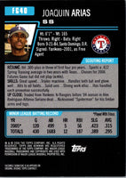 2006 Bowman Chrome Draft Picks & Prospects Futures Game Joaquin Arias #FG40
