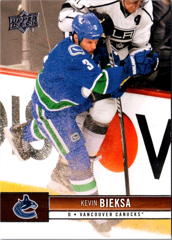 2012 Upper Deck Kevin Bieksa #181