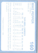 1989 Collegiate Collection North Carolina's Finest Mike Pepper