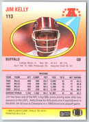 1990 Fleer Jim Kelly