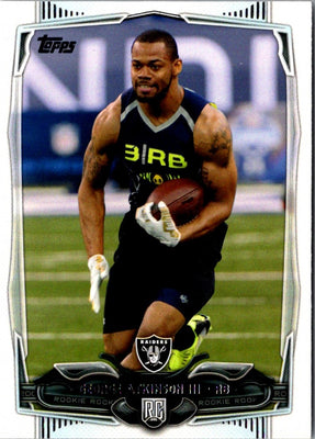 2014 Topps George Atkinson III #405 Rookie
