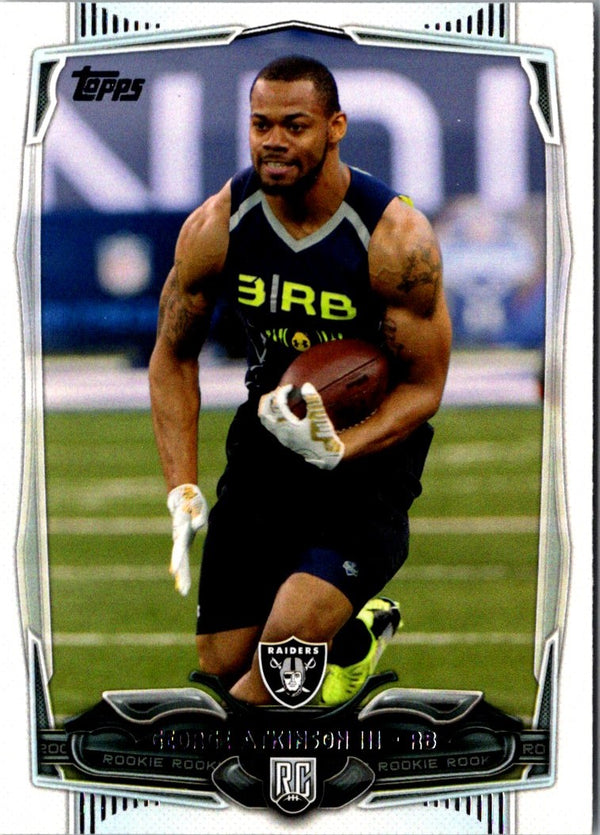 2014 Topps George Atkinson III #405 Rookie