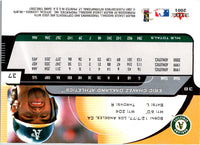 2001 Fleer Game Time Eric Chavez #37