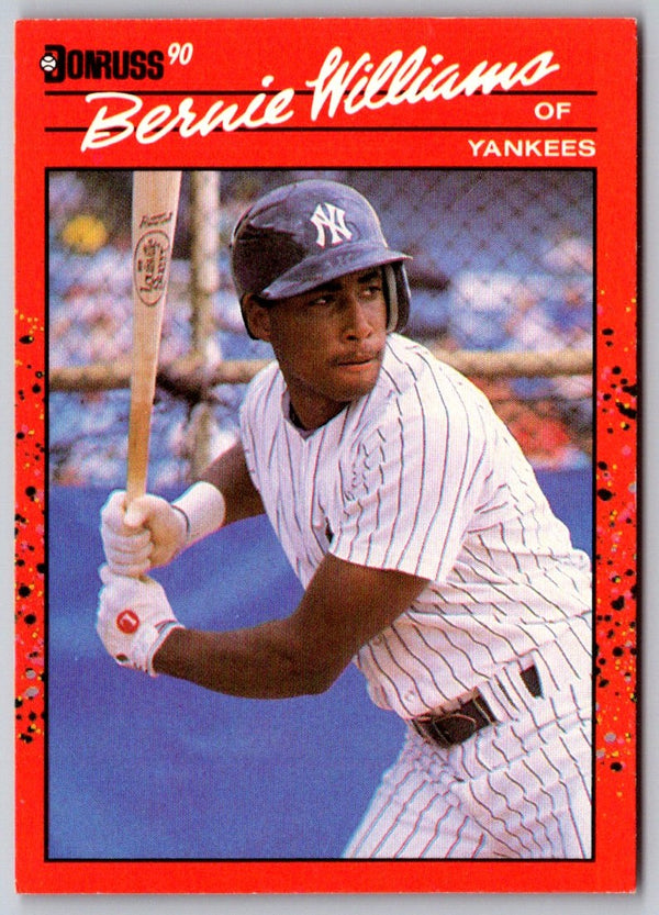 1990 Donruss Bernie Williams #689 Rookie