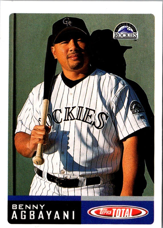 2002 Topps Total Benny Agbayani #352