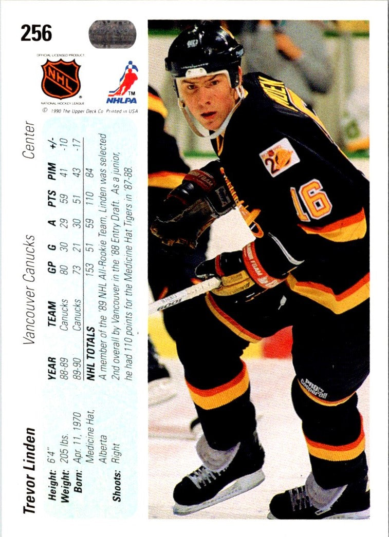 1990 Upper Deck Trevor Linden