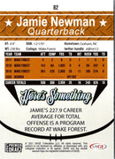 2021 SAGE Premier Draft Jamie Newman